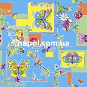 Ковер в детскую комнату Бабочки С5
